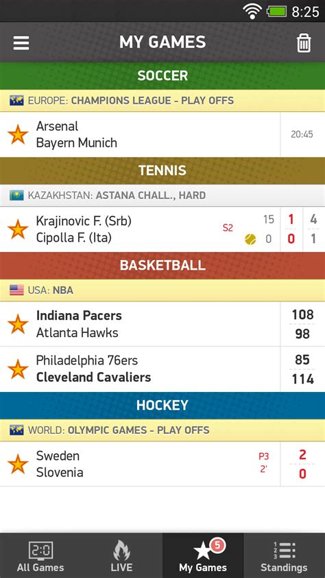 flashscore mobi.
